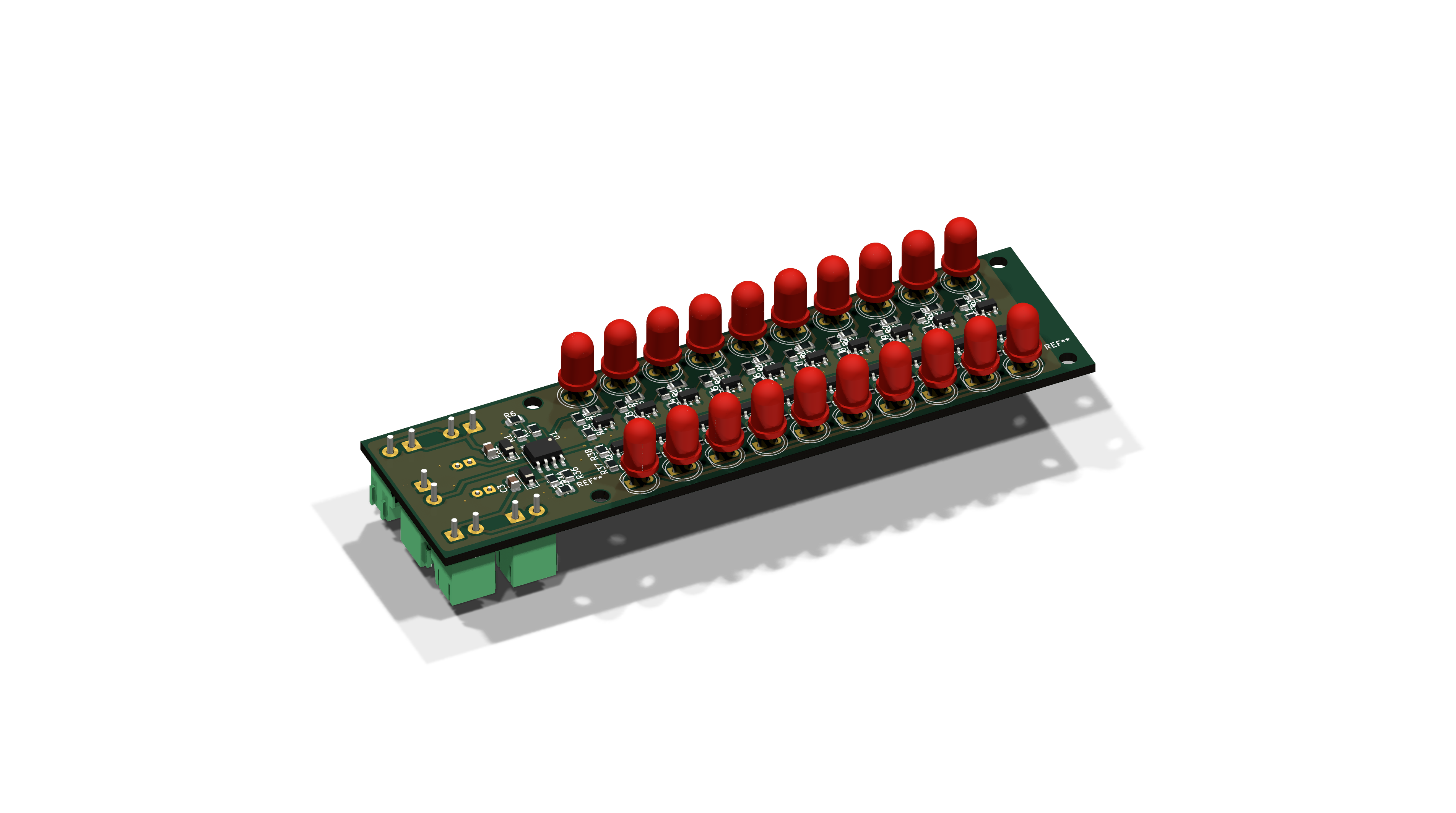 Audio visualizer board V2 render